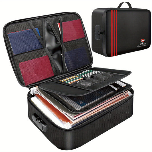 Premium Fireproof Document Bag – Durable, Secure, and Travel-Ready