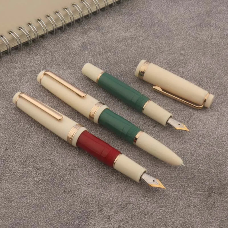 Mini Fountain Pen Acrylic Plastic Ink Pen Stationery Office School Supplies Writing Gift