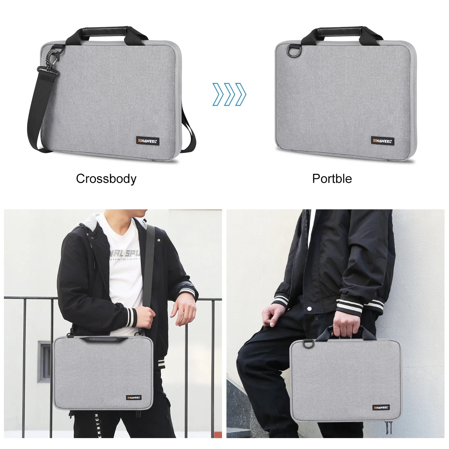 HAWEEL 14-15 Inch Waterproof Laptop Bag