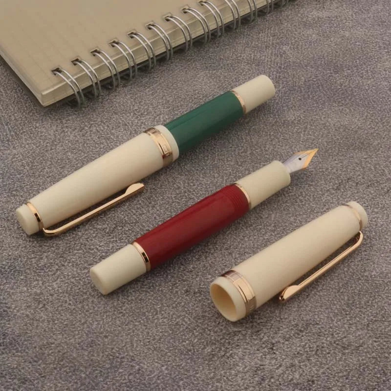 Mini Fountain Pen Acrylic Plastic Ink Pen Stationery Office School Supplies Writing Gift