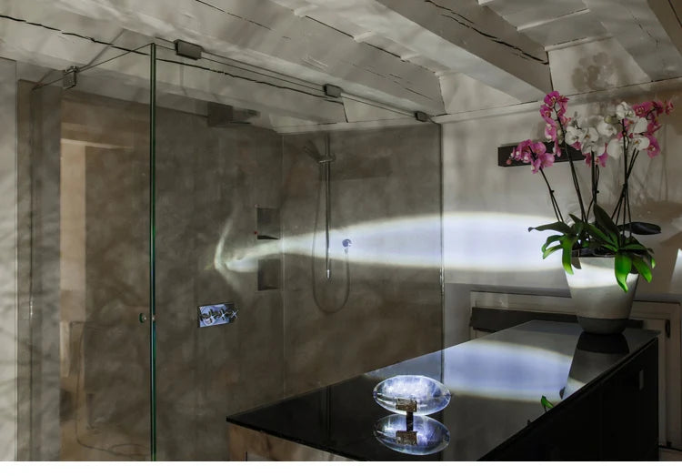 LED Crystal Eye of the Sky Table Lamp – Italian Designer Elegance
