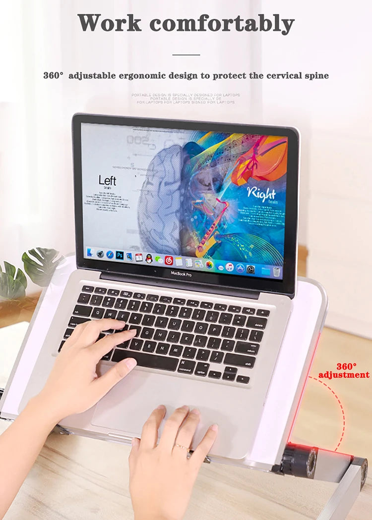 Adjustable Folding Laptop Desk