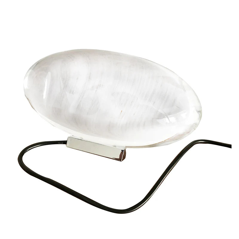 LED Crystal Eye of the Sky Table Lamp – Italian Designer Elegance