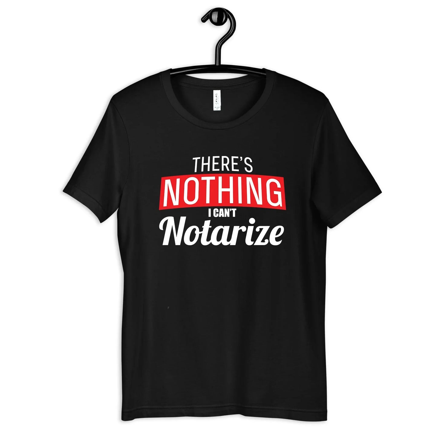 Long-Sleeve Notary T-Shirt – "I Can Notarize!"